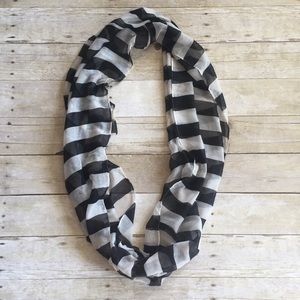 Striped Infinity Scarf